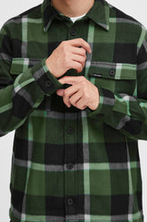 Surchemise Blend à Carreaux Verts